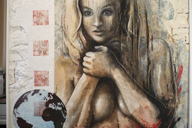 Original Figurative Women Painting by Thierry Legrand