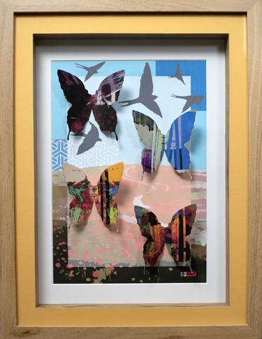 Print of Abstract Animal Mixed Media by Thierry Legrand
