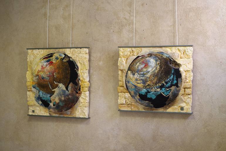 Original Wall Sculpture by Thierry Legrand