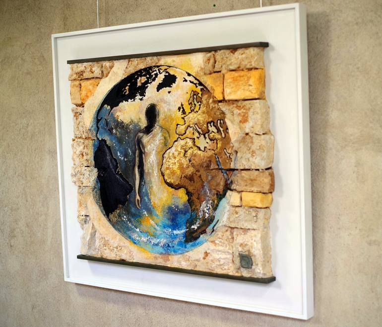 Original Wall Sculpture by Thierry Legrand