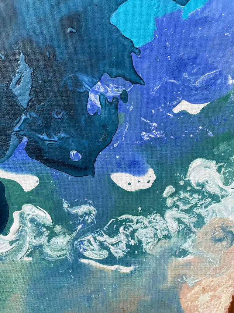 Original Abstract Painting by Olena Levchii