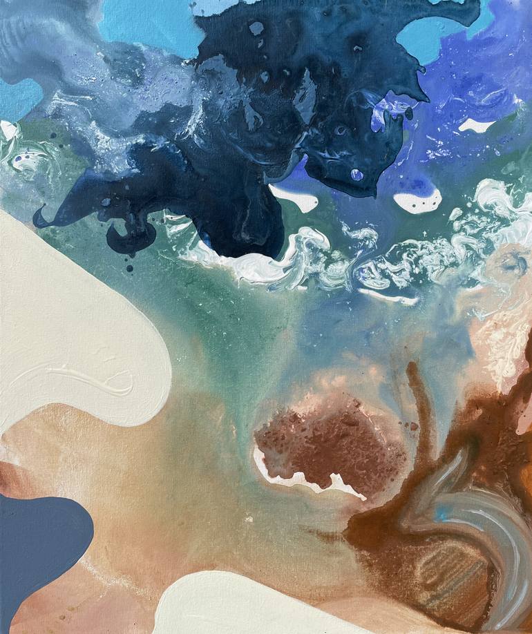 Original Abstract Painting by Olena Levchii