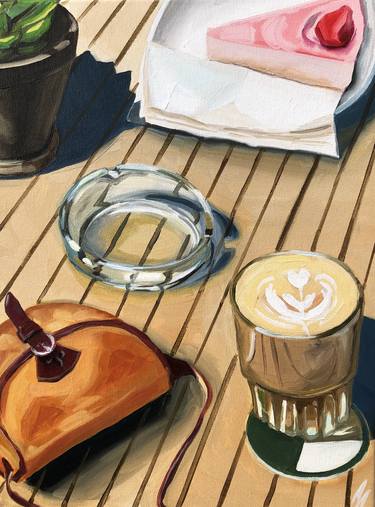 Print of Conceptual Food & Drink Paintings by Olena Levchii