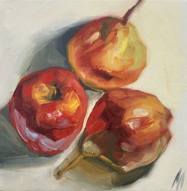 Original Expressionism Food Paintings by Olena Levchii