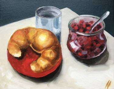 Original Food & Drink Paintings by Olena Levchii