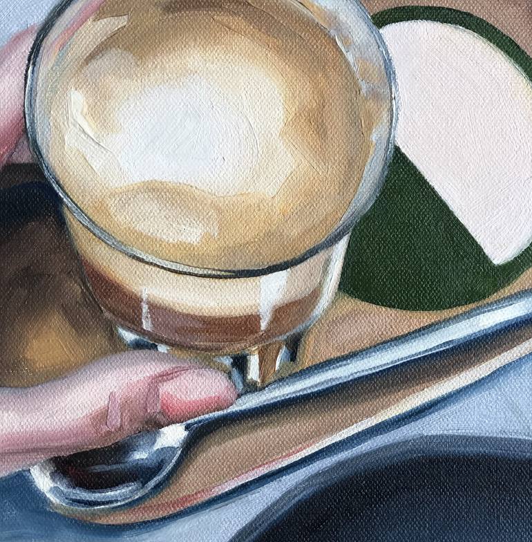 Original Food & Drink Painting by Olena Levchii