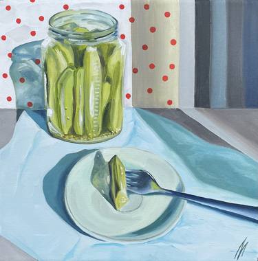 Print of Figurative Cuisine Paintings by Olena Levchii