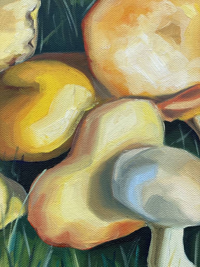 Original Expressionism Botanic Painting by Olena Levchii