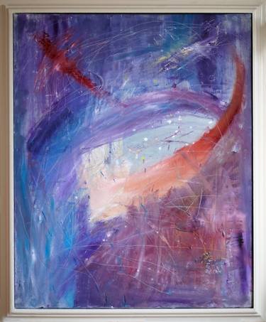 Original Abstract Expressionism Abstract Painting by Samuel Colominas