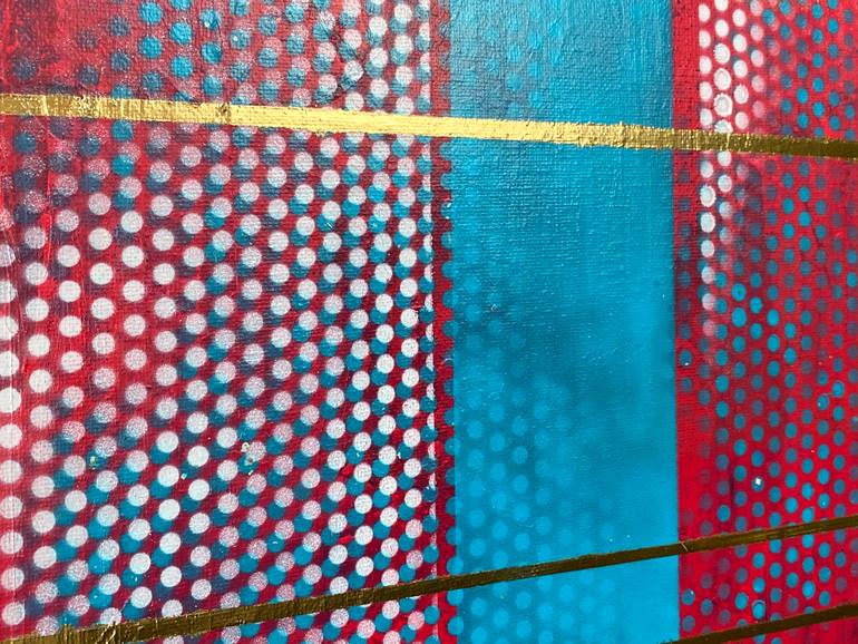 Original Minimalism Abstract Painting by Ewa Janowska