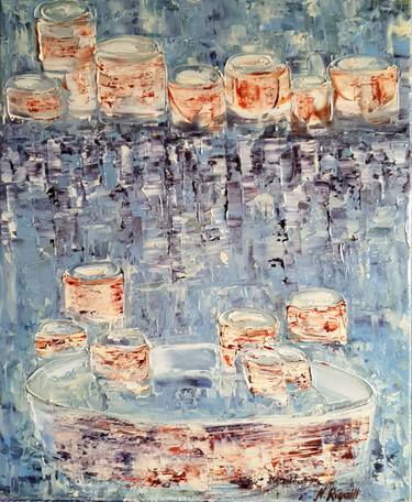 Print of Abstract Expressionism Kitchen Paintings by Nadya RIGAILL