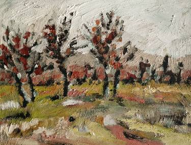 Original Impressionism Landscape Paintings by Miriam Hartmann