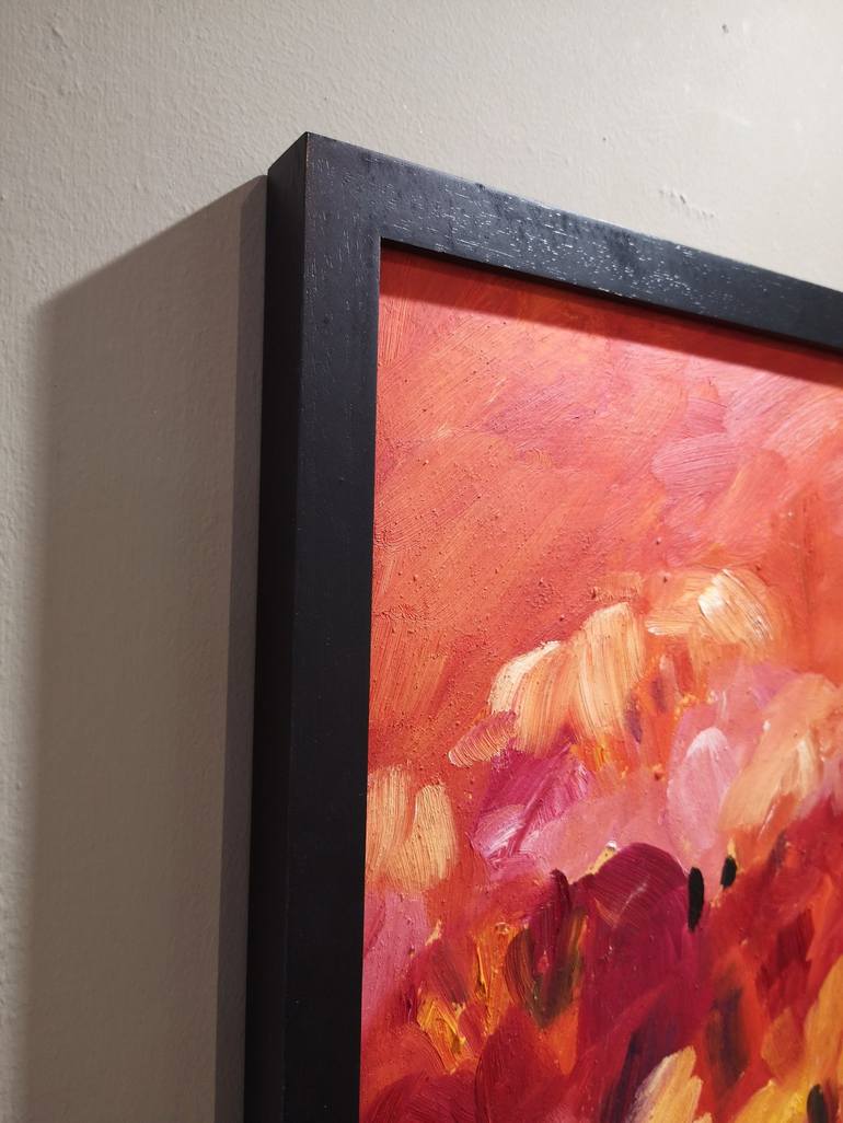 Original Contemporary Floral Painting by Miriam Hartmann