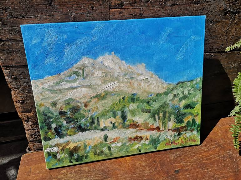 Original Impressionism Landscape Painting by Miriam Hartmann