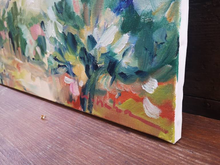 Original Figurative Landscape Painting by Miriam Hartmann