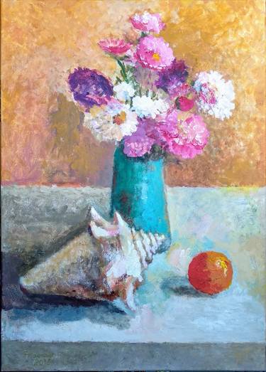 Print of Impressionism Still Life Paintings by Florina Ravariu