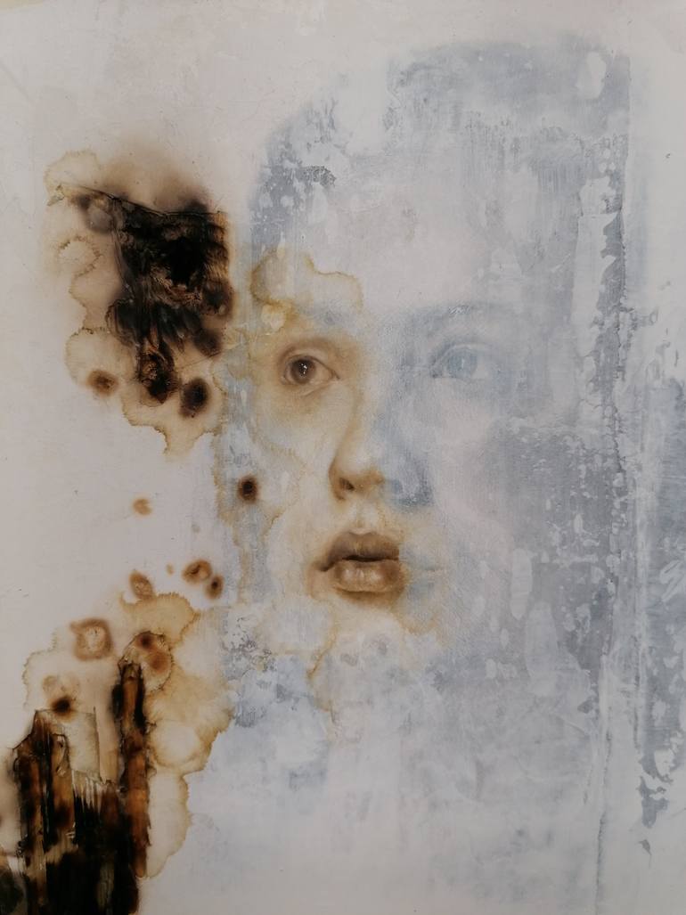 Original Figurative People Painting by Erica Conti