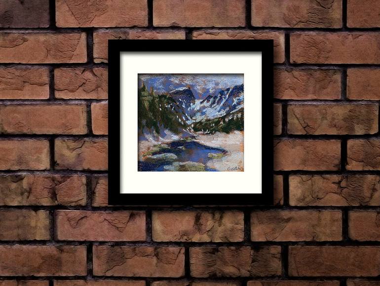 Original Expressionism Landscape Painting by Catherine Lapointevollmer