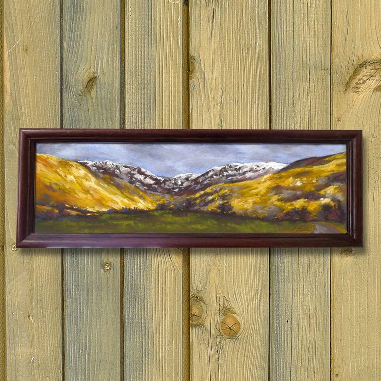 Original Impressionism Landscape Painting by Catherine Lapointevollmer