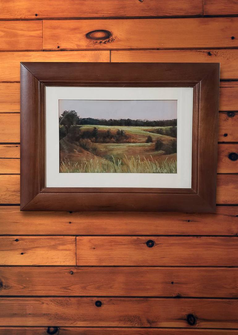 Original Impressionism Landscape Painting by Catherine Lapointevollmer