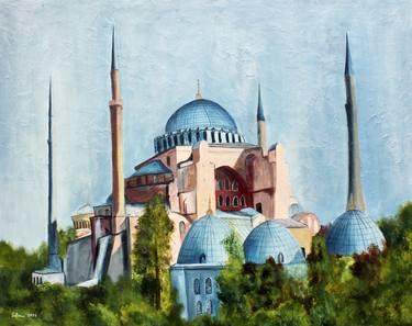 Original Architecture Paintings by Muhammad Suleman Rehman