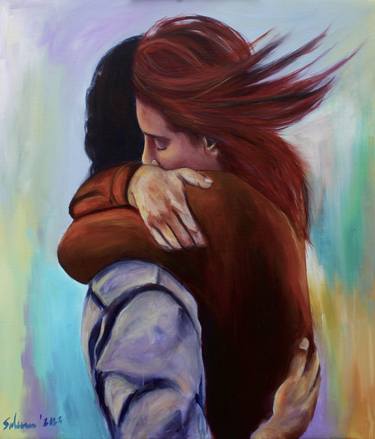 Original Abstract Love Paintings by Muhammad Suleman Rehman