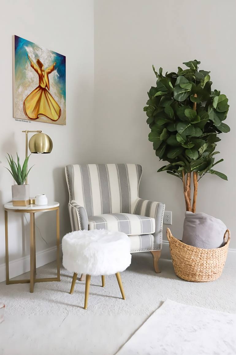 Original Abstract Pop Culture/Celebrity Painting by Muhammad Suleman Rehman