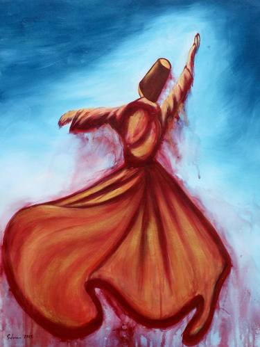 Whirlwind of Surrender Rumi Sufi Whirling Dervish thumb