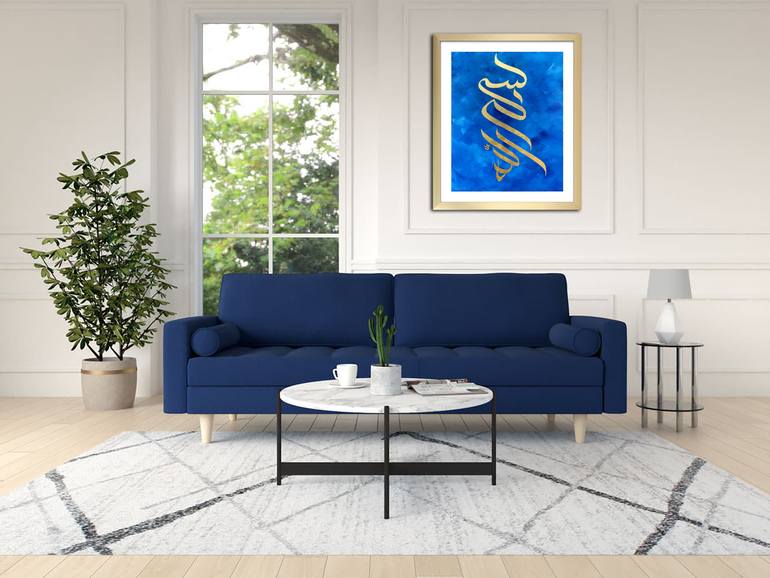 Original Modernism Abstract Painting by Muhammad Suleman Rehman