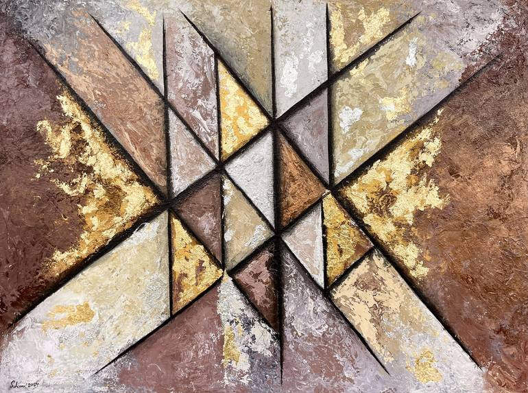Print of Modernism Abstract Paintings by Muhammad Suleman Rehman