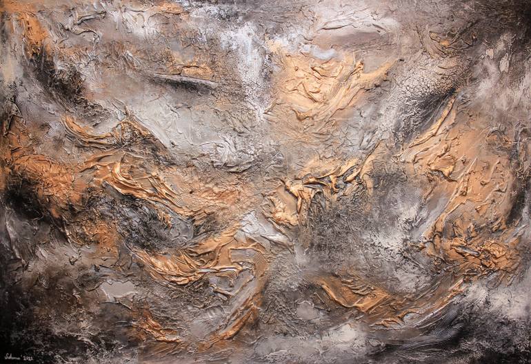 Print of Contemporary Abstract Paintings by Muhammad Suleman Rehman