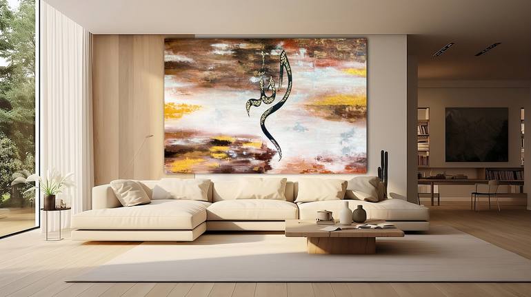 Original Contemporary Abstract Painting by Muhammad Suleman Rehman
