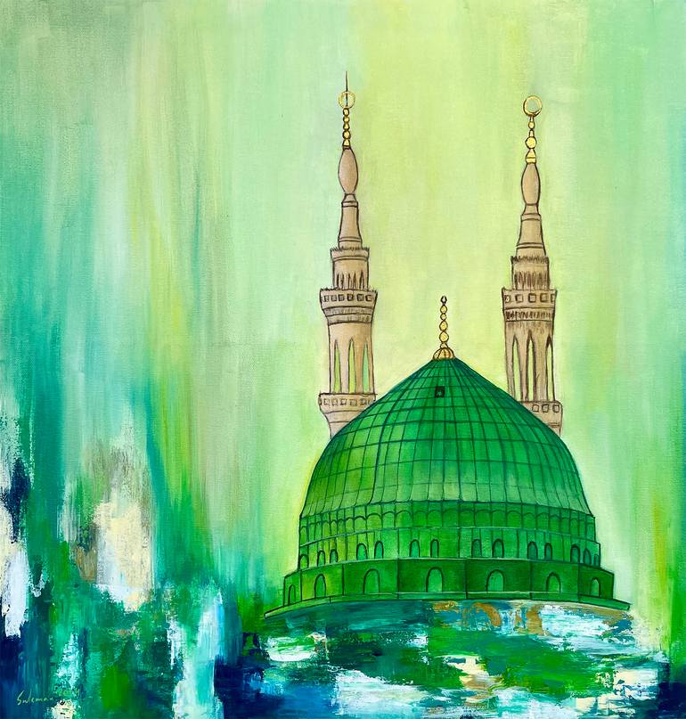 Blue Mosque paintings | Saatchi Art