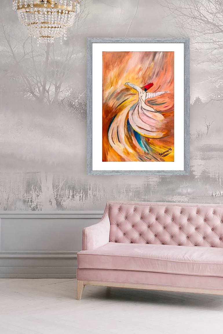 Original Portraiture Performing Arts Painting by Muhammad Suleman Rehman