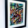 Ya-karim 
This name is the Most Bountiful attribute of Allah because He sustains all creatures and provides them with food and with all the necessities of life.  
May Allah keep you and your families and all of us in His Mercy and Protection
Medium: Feliks K. Fine Artist's Acrylic Paints