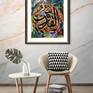 Al-Quddus (The Most Holy,The Most Pure,The All-Perfect) – Allah's Name
Original Islamic abstract calligraphy on canvas
Painting size: 17x14 inches
Medium: Acrylic on canvas