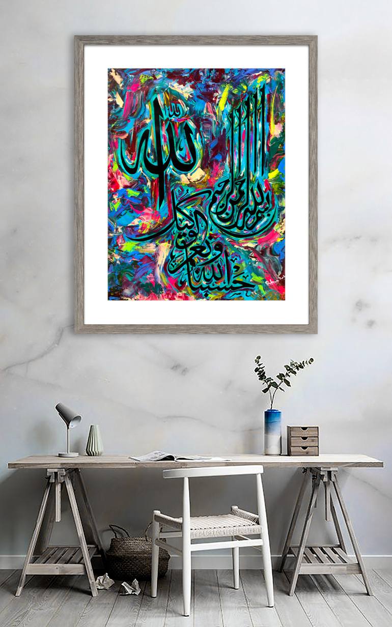 Original Abstract Painting by Muhammad Suleman Rehman