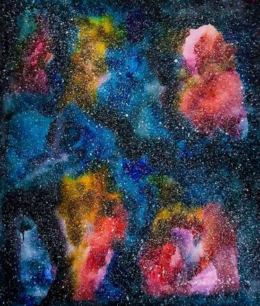 Print of Surrealism Outer Space Paintings by Muhammad Suleman Rehman