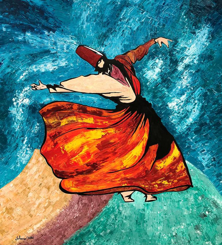 Print of Abstract Expressionism Culture Paintings by Muhammad Suleman Rehman
