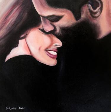 Print of Realism Love Paintings by Muhammad Suleman Rehman