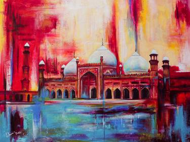 Print of Architecture Paintings by Muhammad Suleman Rehman