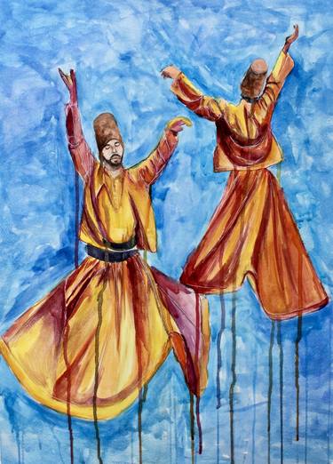 Sufi ruminate whirling dervish thumb
