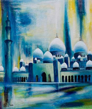 Print of Architecture Paintings by Muhammad Suleman Rehman