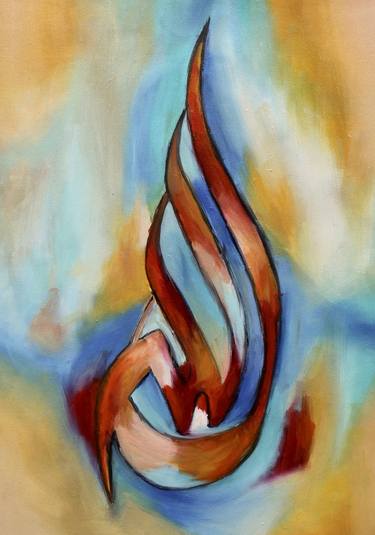 Original Modern Abstract Paintings by Muhammad Suleman Rehman