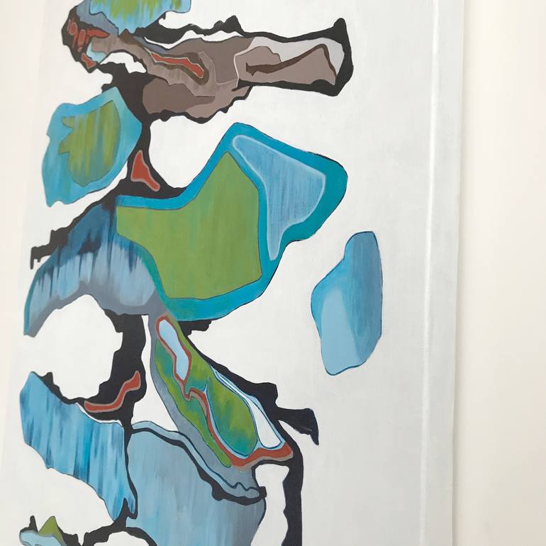 Original Abstract Landscape Painting by Amrita Tandon