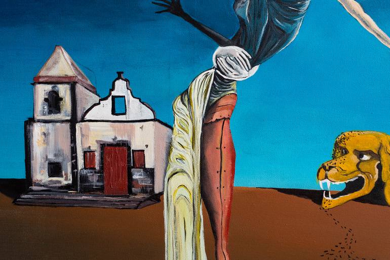 Original Expressionism Fantasy Painting by Cristina Puscas