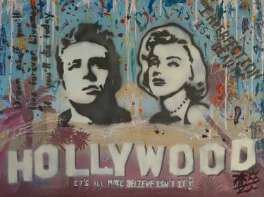 Print of Pop Art Pop Culture/Celebrity Paintings by Gioacchino Randazzo