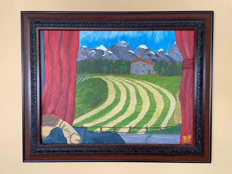Original Expressionism Travel Painting by Gioacchino Randazzo