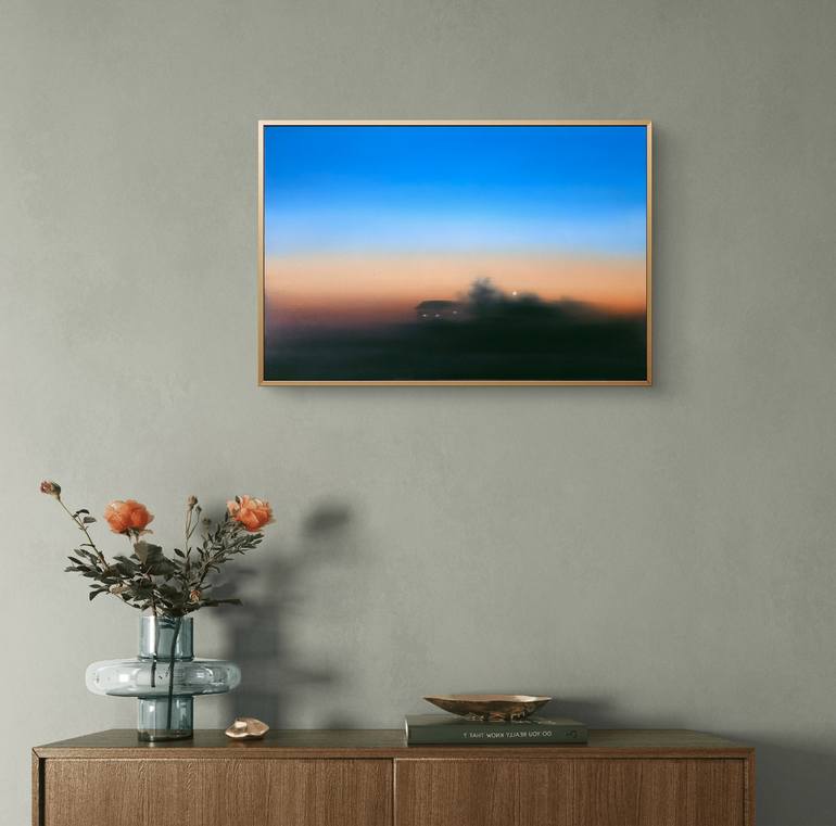 Original Expressionism Landscape Painting by Chanel Durante