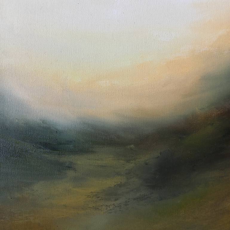 Original Abstract Expressionism Landscape Painting by Chanel Durante
